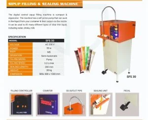 sip up packing machine